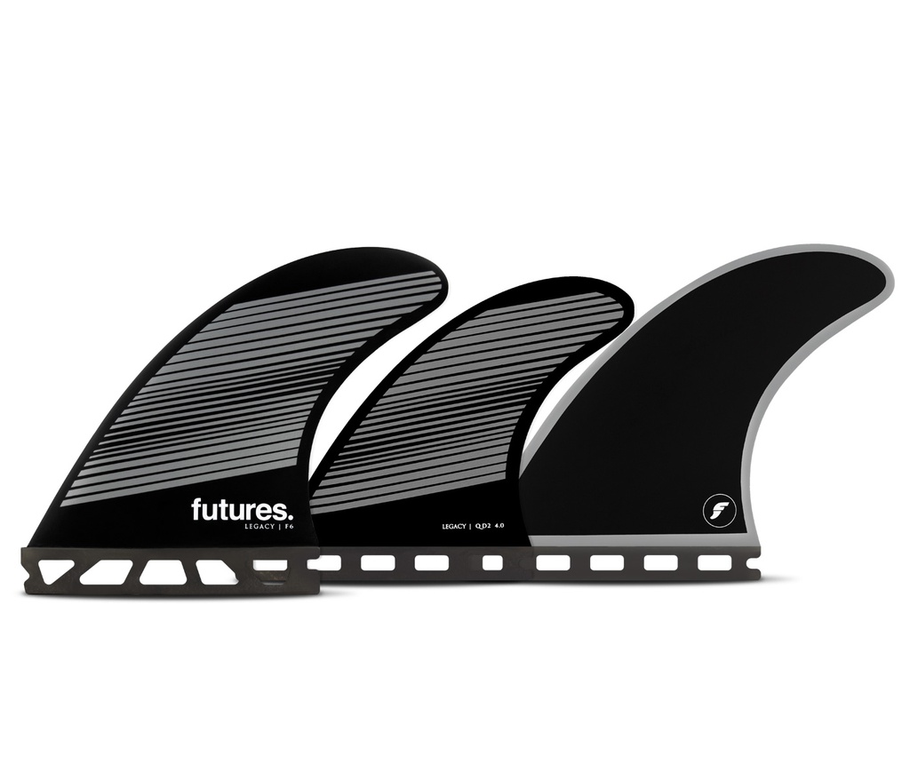 Futures - F6 Honeycomb 5-Fin (M) - Gray/Black