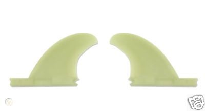 Futures - Quad 340 Rears 1/2" Natural Comp