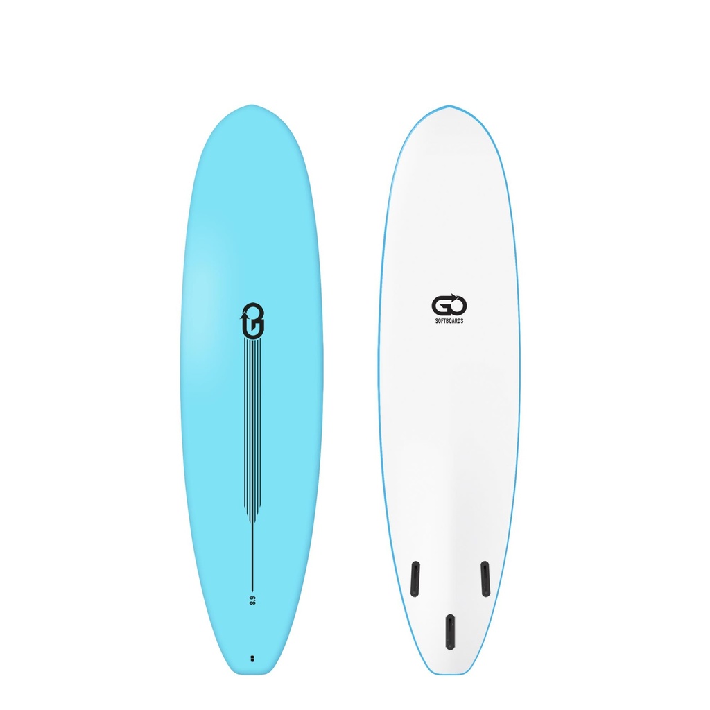 GO Softboards - Surf Range 6'8 - Blue 