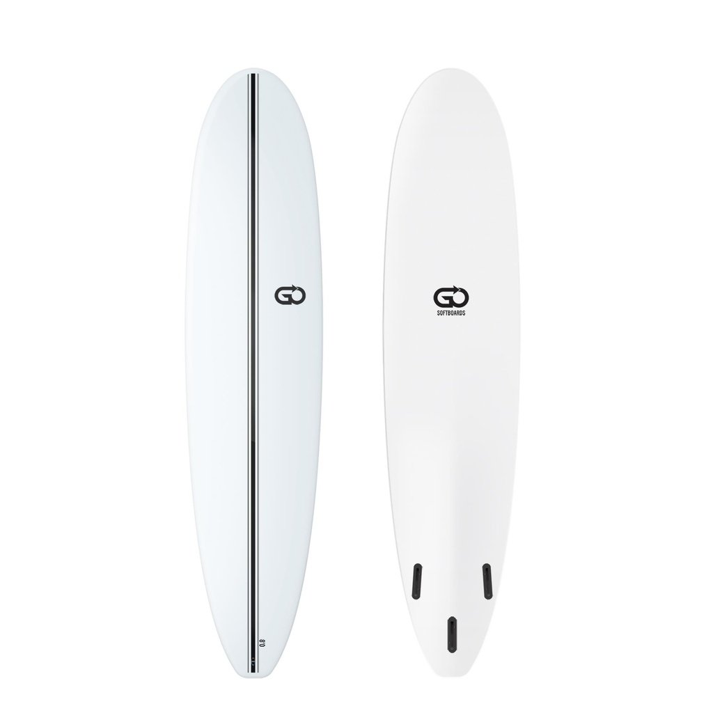GO Softboards - Surf Range 8'0 - White 