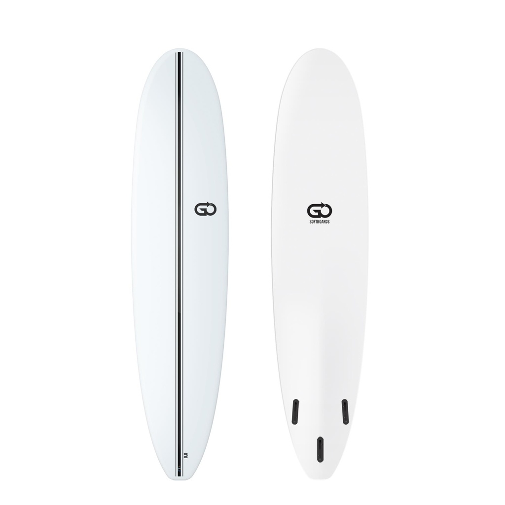 GO Softboards - Surf Range 8'0 - White 