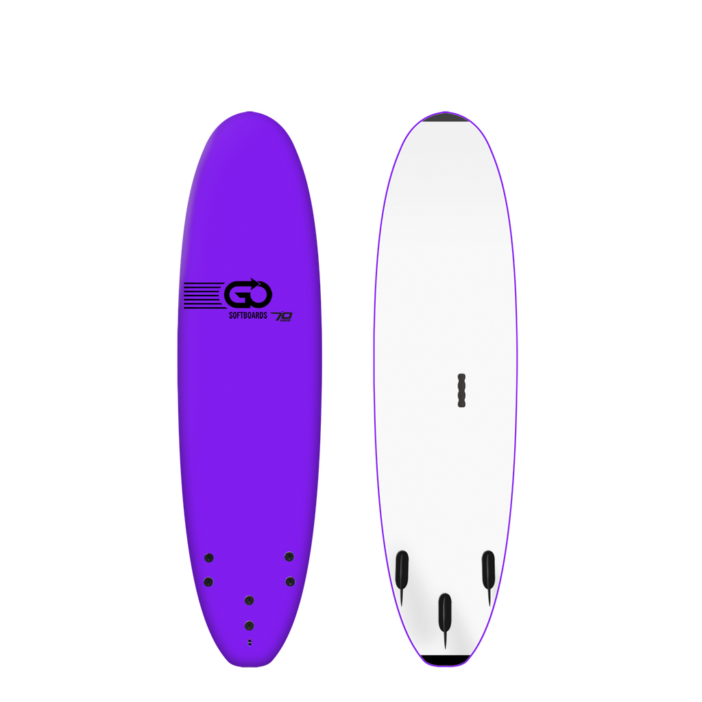 GO Softboards - School Wide Range 7'0 - Purple 