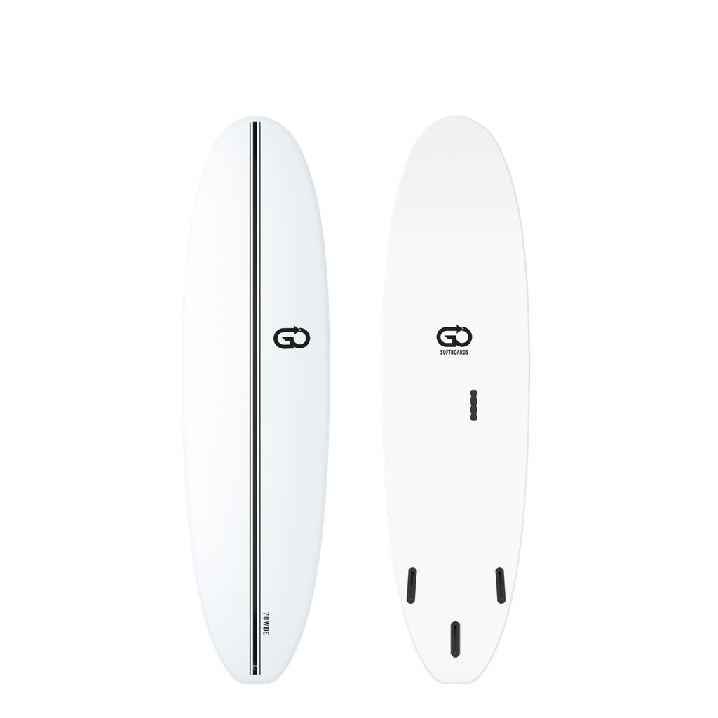 GO Softboards - Surf Wide Range 7'0 - White 