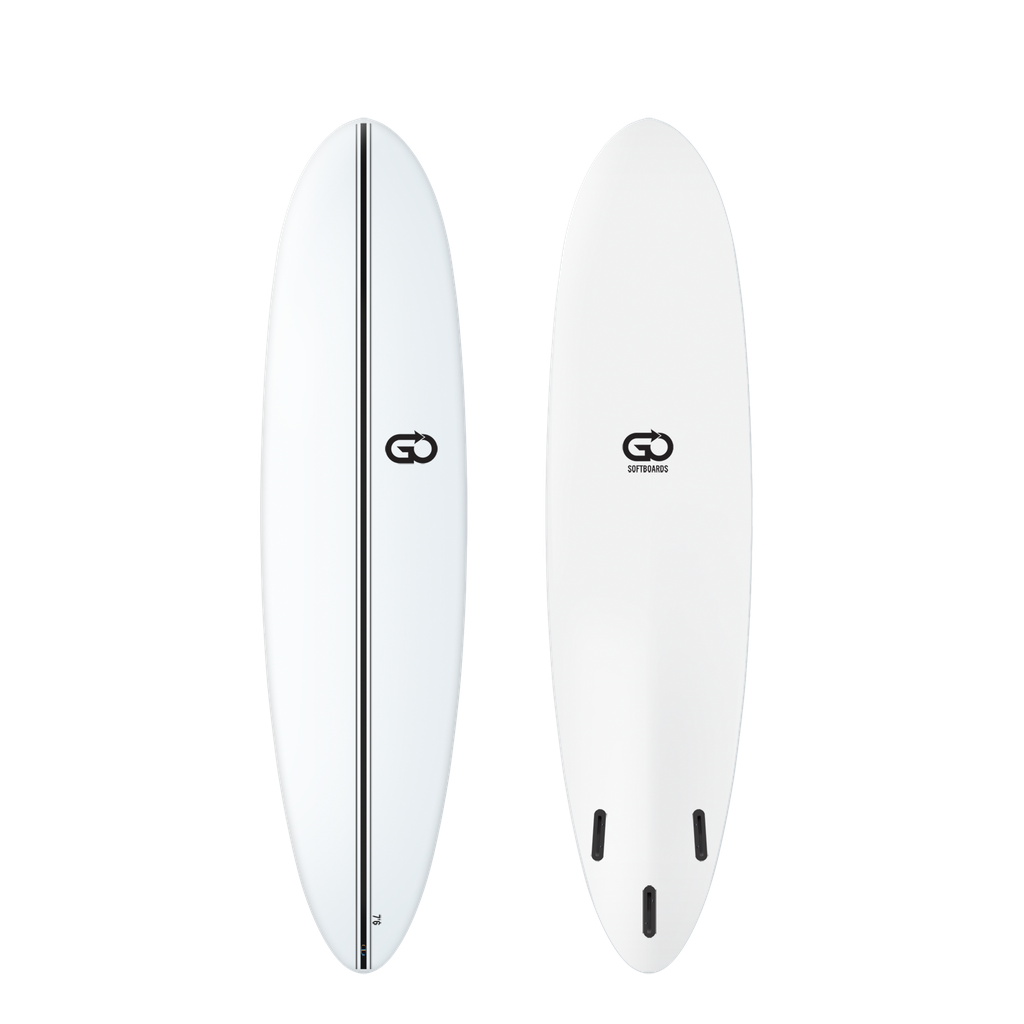 GO Softboards - Surf Range 7'6 - White 