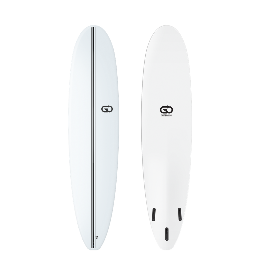 GO Softboards - Surf Range 8'0 - White 