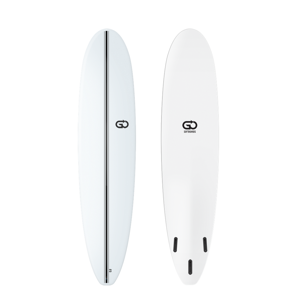 GO Softboards - Surf Range 8'0 - White 
