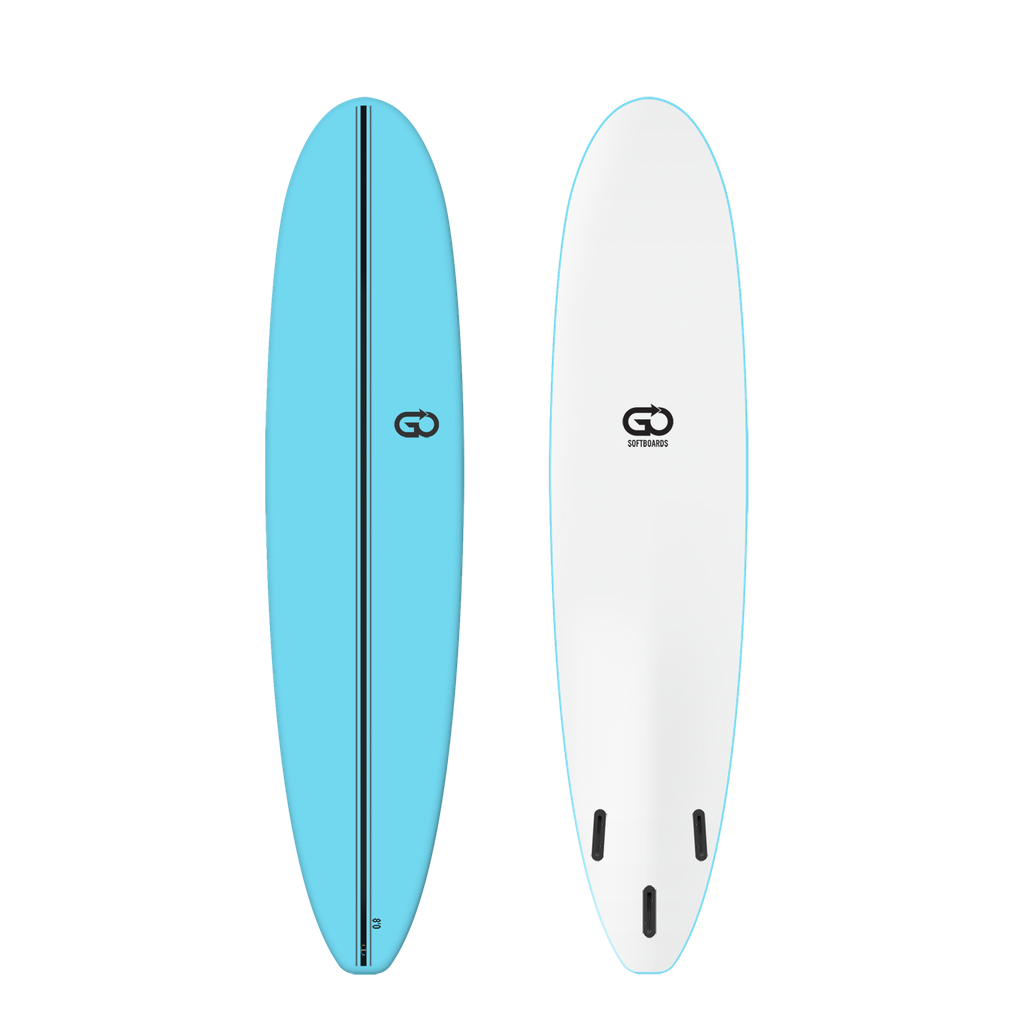 GO Softboards - Surf Range 8'0 - Light Blue 