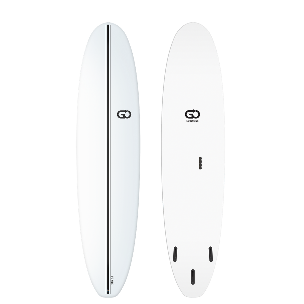 GO Softboards - Surf Wide Range 9'0 - White 
