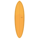 Torq - ModFun 6'8 - TET - Orange + Pattern 