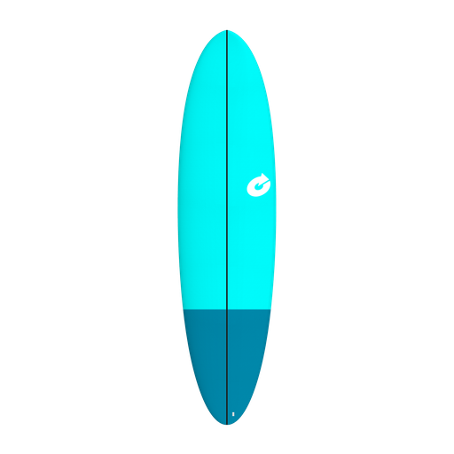 Torq - ModFun 7'2 - Soft Deck EVA - Blue + Blue Tail