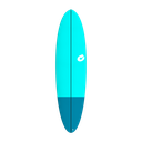 Torq - ModFun 7'2 - Soft Deck EVA - Blue + Blue Tail