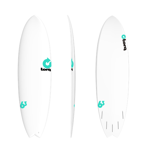 Torq - ModFish 6'3 - TET - Rental - White 
