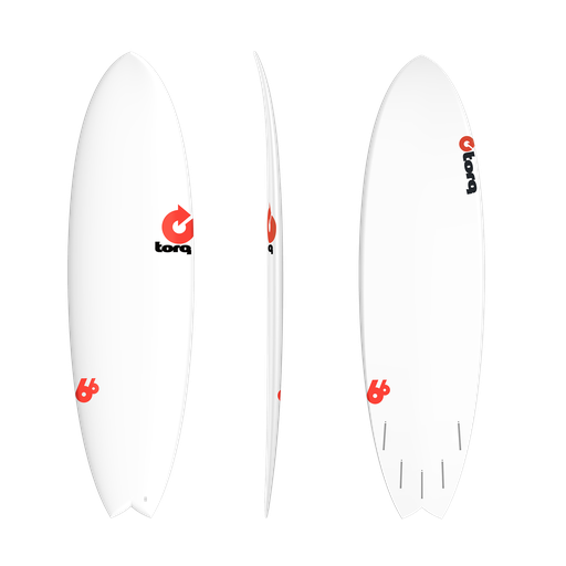 Torq - ModFish 6'6 - TET - Rental - White 