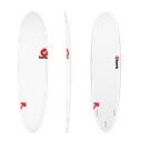Torq - V+ Funboard 7'4 - TET - Rental - White 