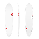 Torq - V+ Funboard 7'4 - TET - Rental - White 
