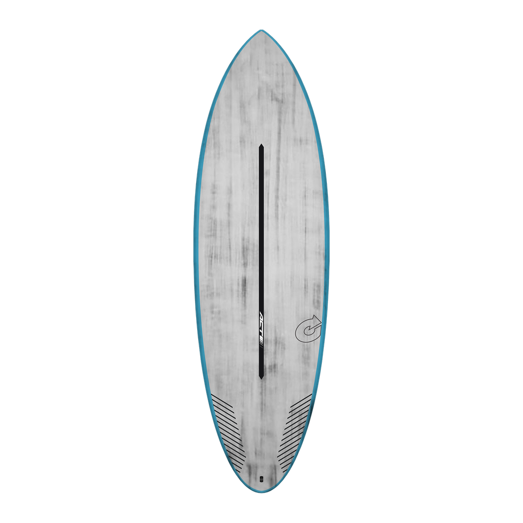 Torq - Multiplier 5'8 - ACT - Brushed Gray + Blue Rails