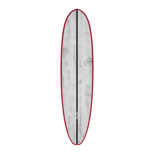Torq - V+ 7'4 - ACT - Brushed Gray + Red Rails