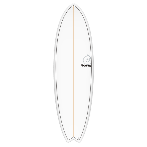 Torq - ModFish 5'11 - TET - White + Pinline 