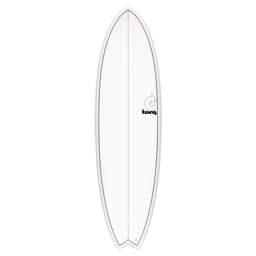 Torq - ModFish 6'3 - TET - White + Pinline 