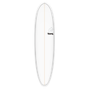 Torq - V+ Funboard 7'8 - TET - White + Pinline 