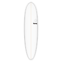 Torq - V+ Funboard 7'8 - TET - White + Pinline 