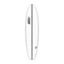 Torq - Chancho 7'6 - X-Lite - White + Pinline
