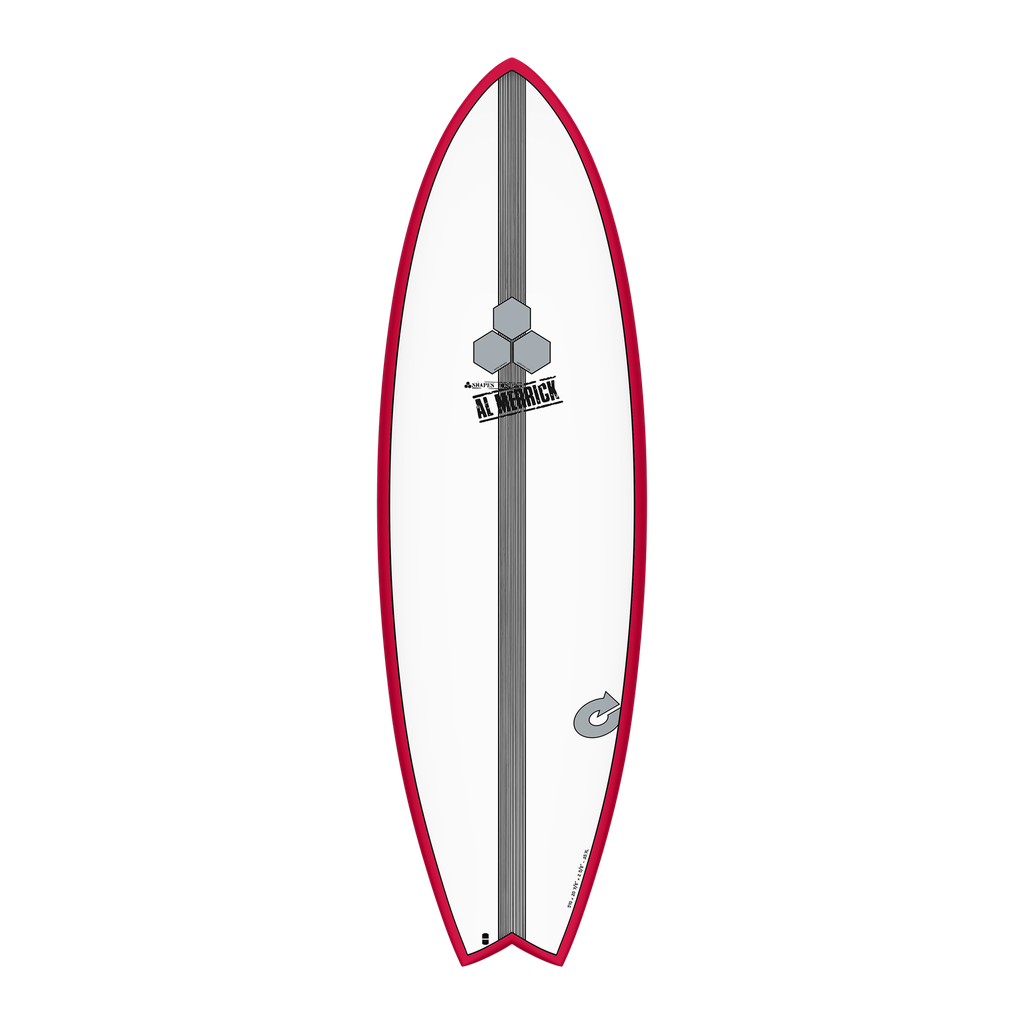 Torq - PodMod 5'10 - X-Lite - Red Rails + Pinline