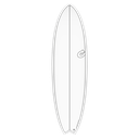 Torq - ModFish 6'3 - TET - White + Carbon Strip 