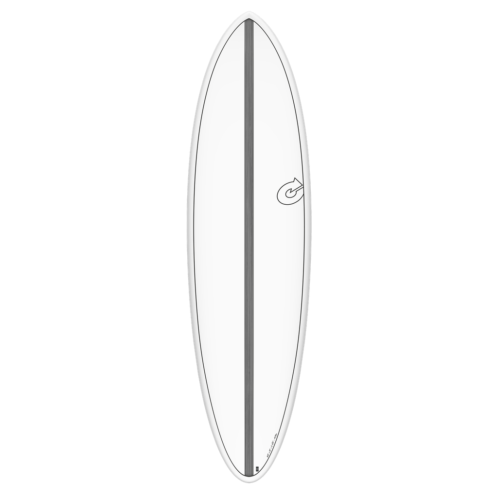Torq - ModFun 6'8 - TET - White + Carbon Strip 