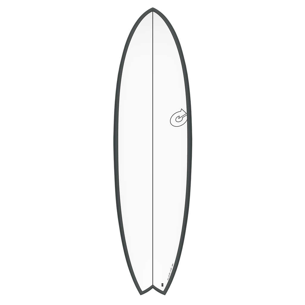 Torq - ModFish 6'3 - TET - White + Carbon Strip + Graphite Rails