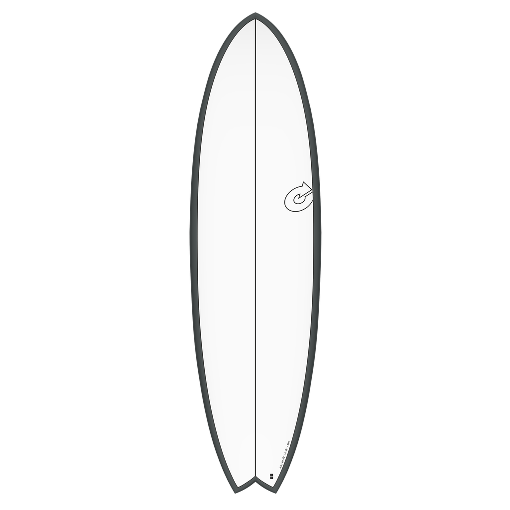 Torq - ModFish 6'3 - TET - White + Carbon Strip + Graphite Rails