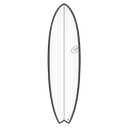 Torq - ModFish 6'3 - TET - White + Carbon Strip + Graphite Rails