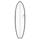 Torq - ModFish 6'3 - TET - White + Carbon Strip + Graphite Rails