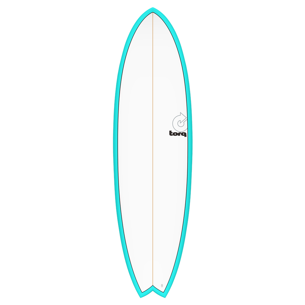 Torq - ModFish 6'3 - TET - Miami Blue + Pinline 