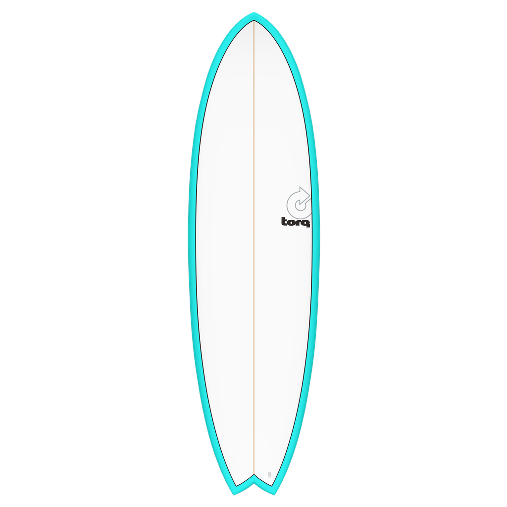 Torq - ModFish 6'3 - TET - Miami Blue + Pinline 