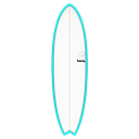 Torq - ModFish 6'3 - TET - Miami Blue + Pinline 