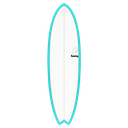 Torq - ModFish 6'3 - TET - Miami Blue + Pinline 