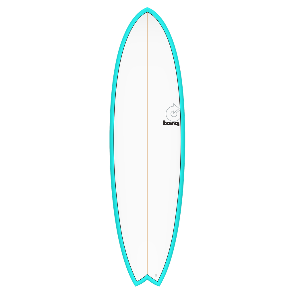 Torq - ModFish 6'6 - TET - Miami Blue + Pinline 