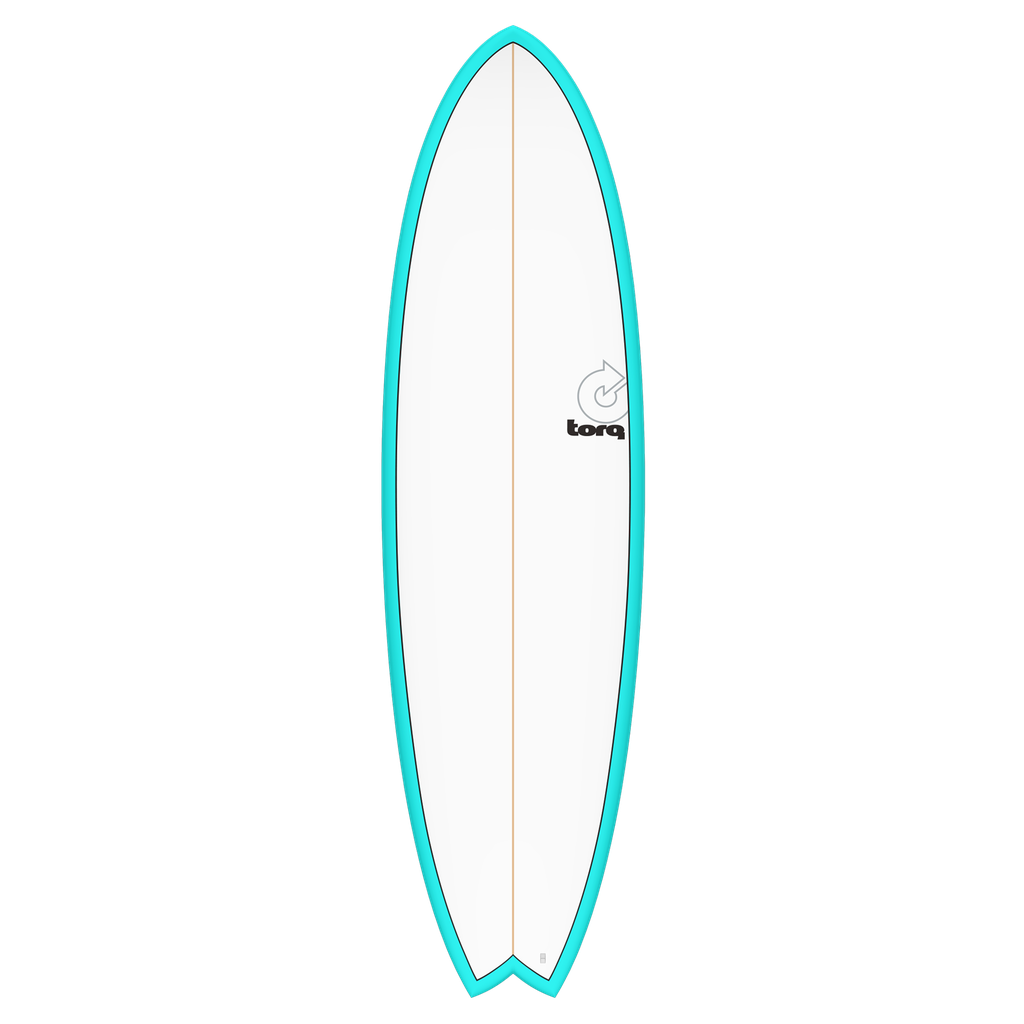 Torq - ModFish 6'6 - TET - Miami Blue + Pinline 
