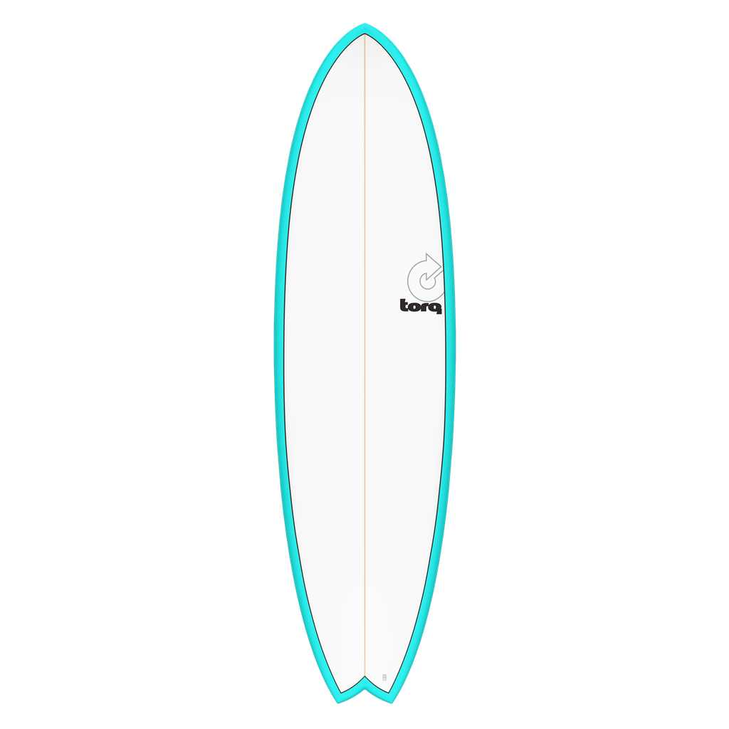 Torq - ModFish 6'10 - TET - Miami Blue + Pinline 
