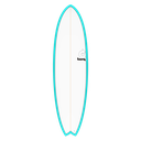 Torq - ModFish 6'10 - TET - Miami Blue + Pinline 