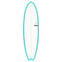 Torq - ModFish 7'2 - TET - Miami Blue + Pinline 