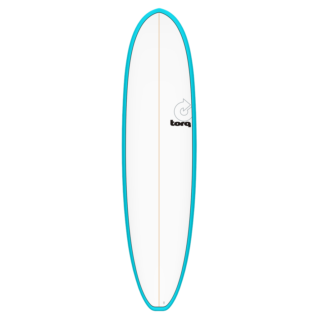 Torq - V+ Funboard 7'4 - TET - Blue + Pinline 