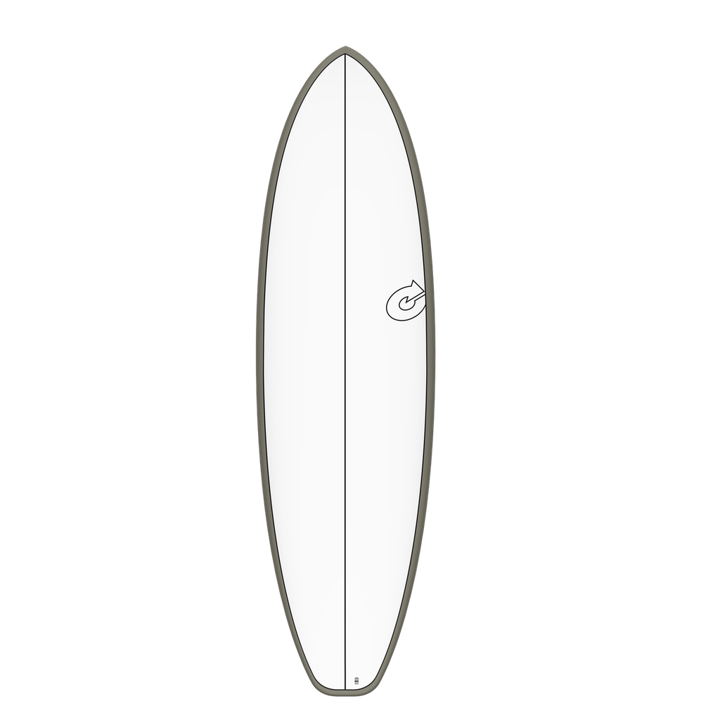 Torq - Bigboy 23 6'10 - TEC-HD - Graphite/Green Rails + Pinline