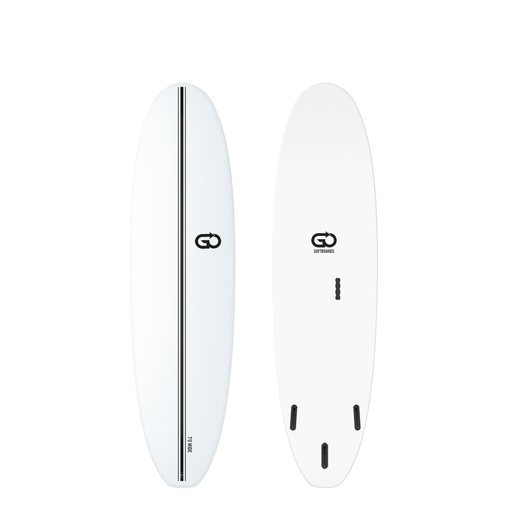 [GO-C-0700-WB-S] GO Softboards - Surf Wide Range 7'0 - White 