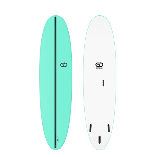 [GO-C-0800-WB-S-C] GO Softboards - Surf Wide Range 8'0 - Green 