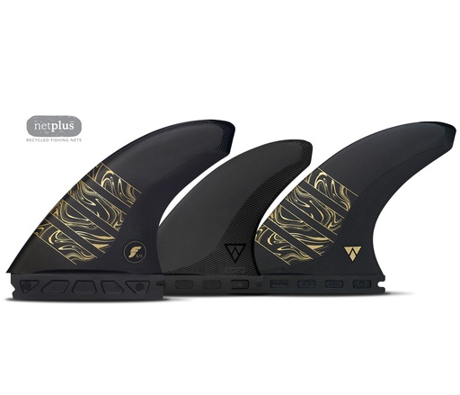 [1402-345-50] Futures - Vector 3/2 5-Fin (M) - Alpha (NetPlus) - Carbon/Gold