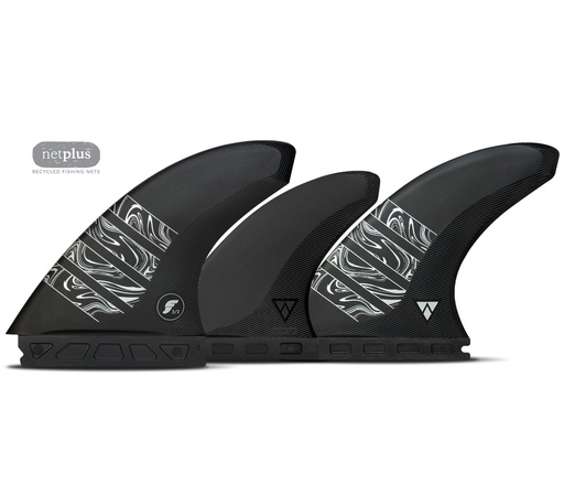 [1403-346-50] Futures - Vector 3/2 5-Fin (L)- Alpha (NetPlus) - Carbon/Silver