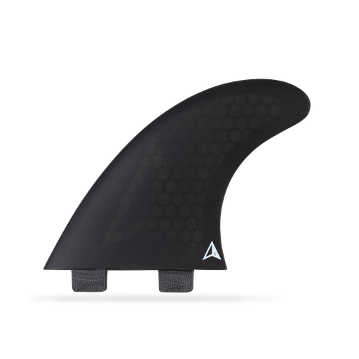 [RO-F-C-A-AR-L-BK] ROAM - All Round Thruster Fin Set Dual Tab (L) - Black