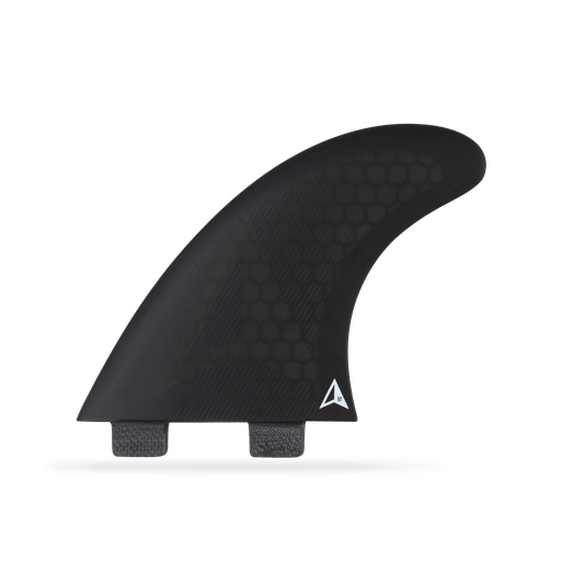 [RO-F-C-A-AR-M-BK] ROAM - All Round Thruster Fin Set Dual Tab (M) - Black